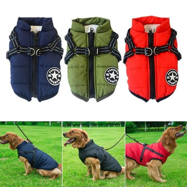 Novi™ | CozyBuddy Waterdichte Winterjas voor Honden